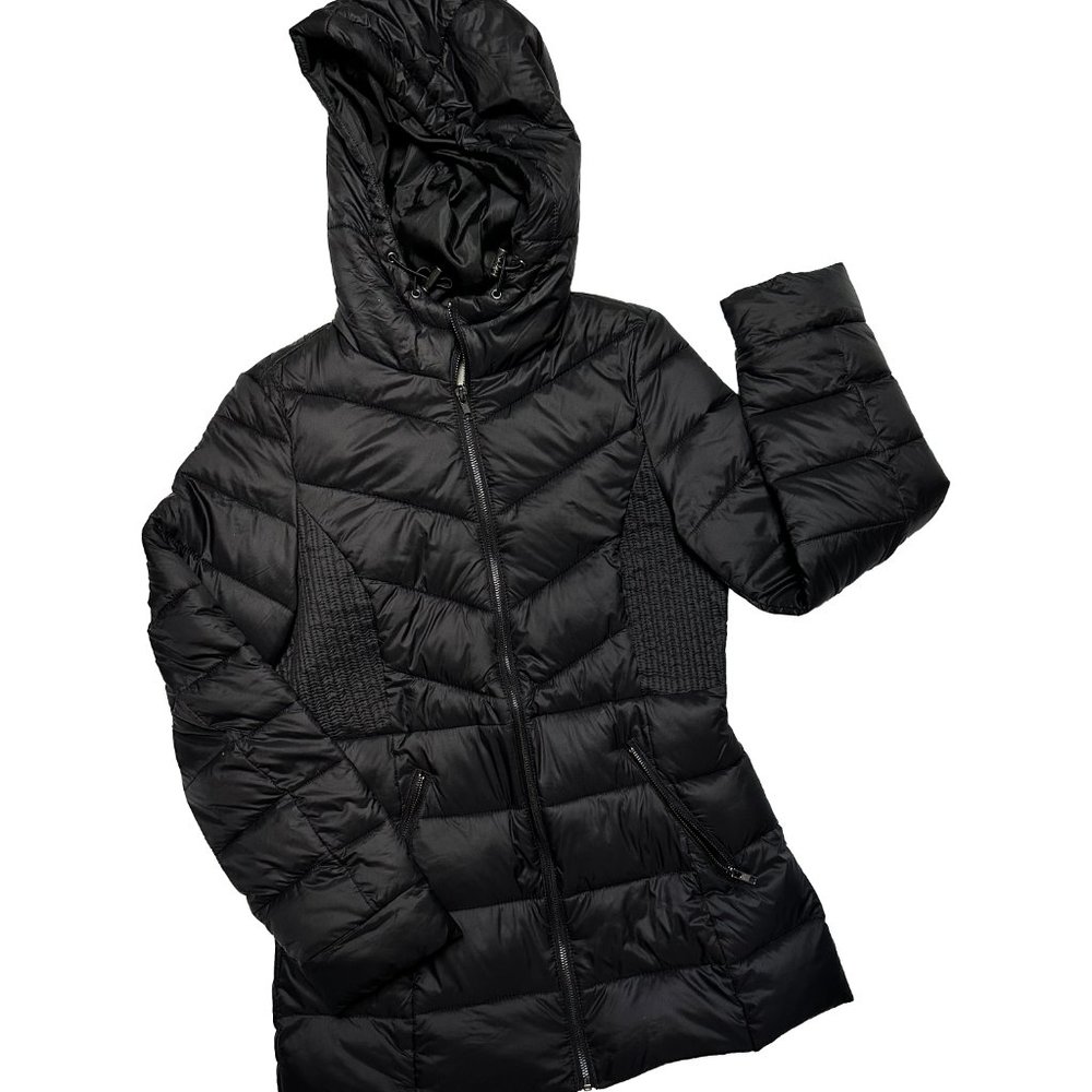 Mid Length Quilted Puffer Jacket